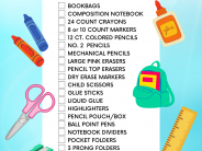 School Supply List