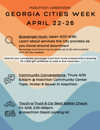 Georgia Cities Week Flyer